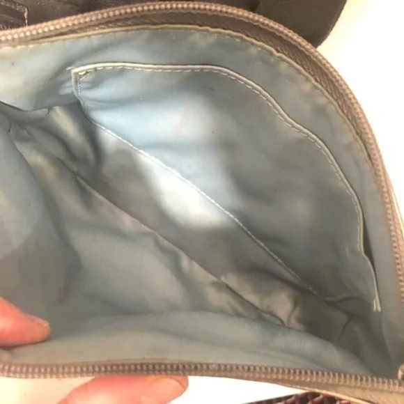 Coach silver metallic mini bag wristlet - Picture 6 of 7